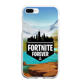 Чехол для iPhone 7Plus/8 Plus матовый с принтом Fortnite Forever в Санкт-Петербурге, Силикон | Область печати: задняя сторона чехла, без боковых панелей | battle royale | fortnite | fortnite battle royale | futuresynth | game | outrun | retrowave | synth | synthwave | игры | ретровейв | синтвейв | фортнайт