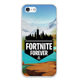 Чехол для iPhone 5/5S матовый с принтом Fortnite Forever в Санкт-Петербурге, Силикон | Область печати: задняя сторона чехла, без боковых панелей | battle royale | fortnite | fortnite battle royale | futuresynth | game | outrun | retrowave | synth | synthwave | игры | ретровейв | синтвейв | фортнайт