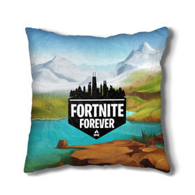 Подушка 3D с принтом Fortnite Forever в Санкт-Петербурге, наволочка – 100% полиэстер, наполнитель – холлофайбер (легкий наполнитель, не вызывает аллергию). | состоит из подушки и наволочки. Наволочка на молнии, легко снимается для стирки | battle royale | fortnite | fortnite battle royale | futuresynth | game | outrun | retrowave | synth | synthwave | игры | ретровейв | синтвейв | фортнайт