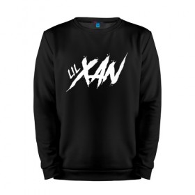 Мужской свитшот хлопок с принтом Lil Xan_2 в Санкт-Петербурге, 100% хлопок |  | lil xan | лил зан