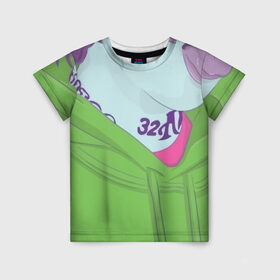 Детская футболка 3D с принтом Lil Xan_2 в Санкт-Петербурге, 100% гипоаллергенный полиэфир | прямой крой, круглый вырез горловины, длина до линии бедер, чуть спущенное плечо, ткань немного тянется | lil xan | лил зан