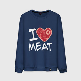 Мужской свитшот хлопок с принтом Я люблю мясо в Санкт-Петербурге, 100% хлопок |  | cook | heart | love | meat | бекон | блюдо | еда | кок | кухня | люблю | мясо | пища | повар | ресторан | свинина | свинья | сердце | шашлык