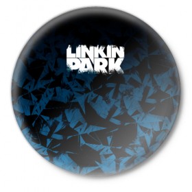 Значок с принтом Linkin Park #3 в Санкт-Петербурге,  металл | круглая форма, металлическая застежка в виде булавки | linkin park | linkin park in the end | linkin park numb | linkin park remix. | linkin parks | линкин парк