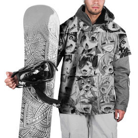 Накидка на куртку 3D с принтом Ахегао в Санкт-Петербурге, 100% полиэстер |  | Тематика изображения на принте: ahegao | аниме | ахегао | мульт | мультфильм | сенпай | сэмпай