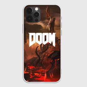 Чехол для iPhone 12 Pro Max с принтом DOOM в Санкт-Петербурге, Силикон |  | demon | devil | doom | doom vfr | evil | game | mars | red | демон | дум | игры | космос | красная планета | марс | пришельцы