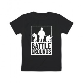 Детская футболка хлопок с принтом Battlefield в Санкт-Петербурге, 100% хлопок | круглый вырез горловины, полуприлегающий силуэт, длина до линии бедер | 