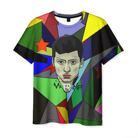Мужская футболка 3D с принтом MATRANG в Санкт-Петербурге, 100% полиэфир | прямой крой, круглый вырез горловины, длина до линии бедер | gazgolder | matrang
