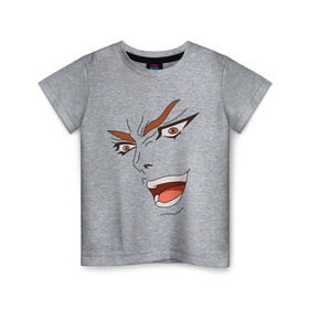 Детская футболка хлопок с принтом Dio Brando в Санкт-Петербурге, 100% хлопок | круглый вырез горловины, полуприлегающий силуэт, длина до линии бедер | Тематика изображения на принте: dio | jojo | джо джо | дио