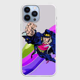 Чехол для iPhone 13 Pro Max с принтом Jojo Jotaro в Санкт-Петербурге,  |  | adventure | anime | bizzare | jo jo | jojo | logo | manga | аниме | араки | ахегао | джо | джо джо | джоджо | жижа | жожа | жожо | йойо | лого | манга | мульт | мультфильм | отаку | сериал | символ | хирохико | юри | яой