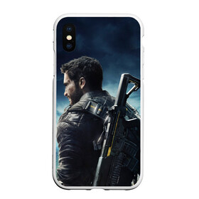 Чехол для iPhone XS Max матовый с принтом Just Cause 4 в Санкт-Петербурге, Силикон | Область печати: задняя сторона чехла, без боковых панелей | Тематика изображения на принте: action adventure | black | cause | hand | just | rico | rodriguez | solis | боевик | габриэлла | дело | моралес | правое | приключенческий | рико | родригес | рука | солис | черная