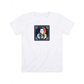 Детская футболка хлопок с принтом Musk Icon в Санкт-Петербурге, 100% хлопок | круглый вырез горловины, полуприлегающий силуэт, длина до линии бедер | elon | elon musk | sapcex | tesla | илон маск | наука
