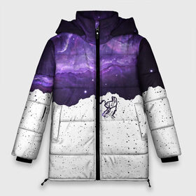 Женская зимняя куртка 3D с принтом FORTNITE LLAMA SPACE в Санкт-Петербурге, верх — 100% полиэстер; подкладка — 100% полиэстер; утеплитель — 100% полиэстер | длина ниже бедра, силуэт Оверсайз. Есть воротник-стойка, отстегивающийся капюшон и ветрозащитная планка. 

Боковые карманы с листочкой на кнопках и внутренний карман на молнии | 2019 | armor | armour | cybersport | esport | fortnite | game | llama | logo | space | броня | игра | киберспорт | лама | симулятор строительства | строительство | фиолетовый | фирменные цвета | фортнайт