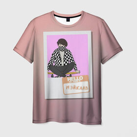 Мужская футболка 3D с принтом Френдзона Мэйклав в Санкт-Петербурге, 100% полиэфир | прямой крой, круглый вырез горловины, длина до линии бедер | бойчик | группа | музыка | мультяшка | мэйклав | песни | подростки | поп панк | френдзона
