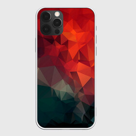 Чехол для iPhone 12 Pro Max с принтом Краски Абстракт в Санкт-Петербурге, Силикон |  | абстракт | горы | градиент | краски | красный | кружево | кубики
