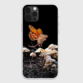 Чехол для iPhone 12 Pro Max с принтом Hover в Санкт-Петербурге, Силикон |  | chipmunk | lisa ericson | бабочка | грибы | мышка | мышь