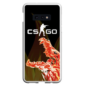 Чехол для Samsung S10E с принтом CSGO - Howl в Санкт-Петербурге, Силикон | Область печати: задняя сторона чехла, без боковых панелей | Тематика изображения на принте: asiimov | beast | counter | counter strike | counterstrike | cs go | cs:go | csgo | fire | gentleman | global | howl | hyper | hyperbeast | offensive | strike | азимов | контер | контр | контра | контрстрайк | страйк | сы пщ