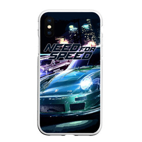 Чехол для iPhone XS Max матовый с принтом Need for Speed в Санкт-Петербурге, Силикон | Область печати: задняя сторона чехла, без боковых панелей | need for speed | nfs | авто | вип | гонки | жажда скорости | класс | машины | симулятор | чемпион