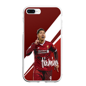 Чехол для iPhone 7Plus/8 Plus матовый с принтом Roberto Firmino в Санкт-Петербурге, Силикон | Область печати: задняя сторона чехла, без боковых панелей | firmino | lfc | liverpool | liverpool fc | mane | shaqiri | ливерпуль | фирмино | фк | футбол | футбольный клуб англии | шакири