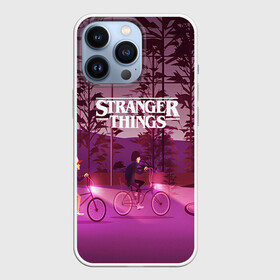 Чехол для iPhone 13 Pro с принтом STRANGER THINGS в Санкт-Петербурге,  |  | finn wolfhard | gaten mataraz | millie bobby brown | natalia dyer | stranger things | winona ryder | вайнона райдер | милли бобби браун | оченнь странные дела | очень странные дела | странные события