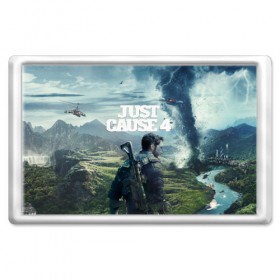 Магнит 45*70 с принтом Just Cause 4 в Санкт-Петербурге, Пластик | Размер: 78*52 мм; Размер печати: 70*45 | Тематика изображения на принте: just cause