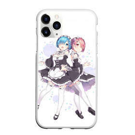 Чехол для iPhone 11 Pro Max матовый с принтом Re Zero в Санкт-Петербурге, Силикон |  | ram | re zero | rem | rezero | рам | рем | с нуля