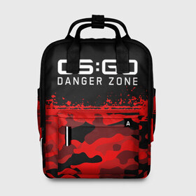 Женский рюкзак 3D с принтом CS:GO - Danger Zone в Санкт-Петербурге, 100% полиэстер | лямки с регулируемой длиной, сверху ручки, чтобы рюкзак нести как сумку. Основное отделение закрывается на молнию, как и внешний карман. Внутри два дополнительных кармана, один из которых закрывается на молнию. По бокам два дополнительных кармашка, куда поместится маленькая бутылочка
 | Тематика изображения на принте: asiimov | beast | counter | counter strike | counterstrike | cs go | cs:go | csgo | danger | global | hyper | offensive | strike | zone | азимов | гоу | контер | контр | контра | контрстрайк | страйк | сы пщ