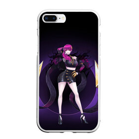 Чехол для iPhone 7Plus/8 Plus матовый с принтом Evelynn в Санкт-Петербурге, Силикон | Область печати: задняя сторона чехла, без боковых панелей | Тематика изображения на принте: agony | evelynn | game | hug | legends | legue | legueoflegends | lol | агонии | игра | легенд | лига | лигалегенд | лол | объятия | эвелинн