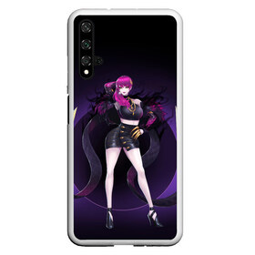 Чехол для Honor 20 с принтом Evelynn в Санкт-Петербурге, Силикон | Область печати: задняя сторона чехла, без боковых панелей | Тематика изображения на принте: agony | evelynn | game | hug | legends | legue | legueoflegends | lol | агонии | игра | легенд | лига | лигалегенд | лол | объятия | эвелинн