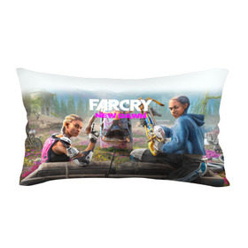 Подушка 3D антистресс с принтом FAR CRY NEW DAWN в Санкт-Петербурге, наволочка — 100% полиэстер, наполнитель — вспененный полистирол | состоит из подушки и наволочки на молнии | 