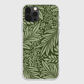 Чехол для iPhone 12 Pro Max с принтом Flowers Green в Санкт-Петербурге, Силикон |  | art | flower | green | абстракция | арт | листья | пано | цветы