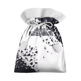 Подарочный 3D мешок с принтом PUBG Jacket Black в Санкт-Петербурге, 100% полиэстер | Размер: 29*39 см | Тематика изображения на принте: battle | chicken | dinner | royale | winner | битва | борьба | королевская | симулятор