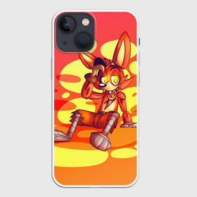 Чехол для iPhone 13 mini с принтом FNAF Foxy в Санкт-Петербурге,  |  | five | five nights at freddys | fnaf | fox | foxy | freddy | nights | лис | ночь | пират | пять ночей с фредди | фнаф | фредди