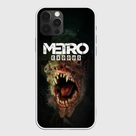 Чехол для iPhone 12 Pro Max с принтом Metro Exodus в Санкт-Петербурге, Силикон |  | 2019 | 2033 | exodus | game | logo | metro | апокалипсис | герой | зубы | игра | исход | лого | метро | монстр | персонаж | сталкер