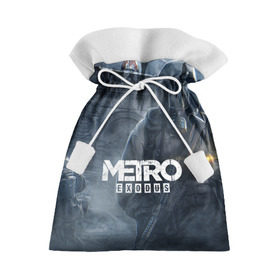 Подарочный 3D мешок с принтом Metro Exodus в Санкт-Петербурге, 100% полиэстер | Размер: 29*39 см | 2019 | 2033 | exodus | game | logo | metro | апокалипсис | герой | игра | исход | лого | метро | монстр | персонаж | сталкер