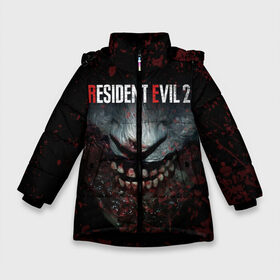 Зимняя куртка для девочек 3D с принтом Resident Evil 2 Remake в Санкт-Петербурге, ткань верха — 100% полиэстер; подклад — 100% полиэстер, утеплитель — 100% полиэстер. | длина ниже бедра, удлиненная спинка, воротник стойка и отстегивающийся капюшон. Есть боковые карманы с листочкой на кнопках, утяжки по низу изделия и внутренний карман на молнии. 

Предусмотрены светоотражающий принт на спинке, радужный светоотражающий элемент на пуллере молнии и на резинке для утяжки. | 2019 | biohazard | blood | corporation | corps | evil | horror | remake | resident | survival | umbrella | zombie | амбрелла | выживание | зла | зомби | корпорация | кровь | обитель | ремейк | ужасы