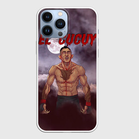 Чехол для iPhone 13 Pro Max с принтом EL CUCUY в Санкт-Петербурге,  |  | ferguson | mma | tony | ufc | арманн | бабайка | бокс | борьба | джиу джитсу | клыки | кровь | кукуй | луна | ночь | оборотень | тони | фергюсон | эль | энтони