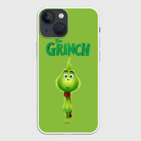Чехол для iPhone 13 mini с принтом The Grinch в Санкт-Петербурге,  |  | Тематика изображения на принте: grinch | гринч | новый год | рождество