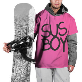 Накидка на куртку 3D с принтом Susboy в Санкт-Петербурге, 100% полиэстер |  | Тематика изображения на принте: baby | cry | lil peep | lil peep cry baby | pink | susboy | камуфляж | лил | лилпип | пип | розовый | розовый камуфляж