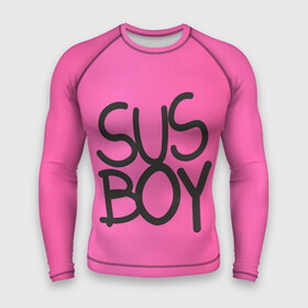 Мужской рашгард 3D с принтом Susboy в Санкт-Петербурге,  |  | baby | cry | lil peep | lil peep cry baby | pink | susboy | камуфляж | лил | лилпип | пип | розовый | розовый камуфляж