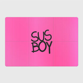 Магнитный плакат 3Х2 с принтом Susboy в Санкт-Петербурге, Полимерный материал с магнитным слоем | 6 деталей размером 9*9 см | baby | cry | lil peep | lil peep cry baby | pink | susboy | камуфляж | лил | лилпип | пип | розовый | розовый камуфляж