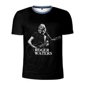 Мужская футболка 3D спортивная с принтом Roger Waters, Pink Floyd в Санкт-Петербурге, 100% полиэстер с улучшенными характеристиками | приталенный силуэт, круглая горловина, широкие плечи, сужается к линии бедра | Тематика изображения на принте: roger waters | джордж уотерс | композитор | певец | поэт