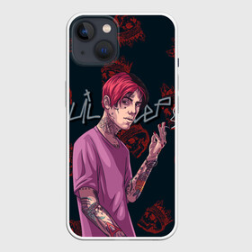 Чехол для iPhone 13 с принтом Лил Пип в Санкт-Петербурге,  |  | lilpeep | rap | лилпип | рэп