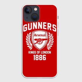 Чехол для iPhone 13 mini с принтом Арсенал в Санкт-Петербурге,  |  | arsenal | gooner | gunners | арсенал | канониры | клубная | лондон | фанатская | футбол | футбольная | футбольный клуб | футбольный клуб arsenal
