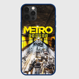 Чехол для iPhone 12 Pro с принтом METRO EXODUS EXCLUSIVE в Санкт-Петербурге, силикон | область печати: задняя сторона чехла, без боковых панелей | ak47 | metro 2033 | metro exodus | апокалипсис | артем | глуховский | дорога | маски | ночь | оружие | поезд | противогаз | сталкеры