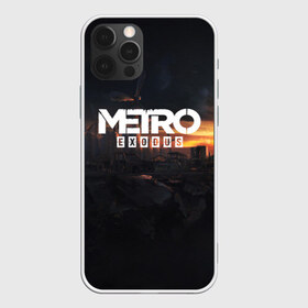 Чехол для iPhone 12 Pro Max с принтом METRO EXODUS в Санкт-Петербурге, Силикон |  | Тематика изображения на принте: ak47 | metro 2033 | metro exodus | апокалипсис | артем | глуховский | дорога | маски | ночь | оружие | поезд | противогаз | сталкеры