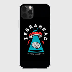 Чехол для iPhone 12 Pro Max с принтом Zebrahead - Brain Invaders в Санкт-Петербурге, Силикон |  | Тематика изображения на принте: album | brain | core | invaders | mind | rapcore | rock | ufo | zebrahead | альбом | зебрахед | мозг