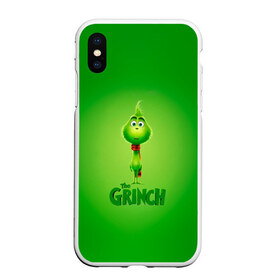 Чехол для iPhone XS Max матовый с принтом Dr Seuss The Grinch в Санкт-Петербурге, Силикон | Область печати: задняя сторона чехла, без боковых панелей | benedict | christmas | cumberbatch | grinch | max | whoville | winter | бенедикт | год | гринч | зима | камбербэтч | ктоград | макс | новый | рождество | снег | снежинки