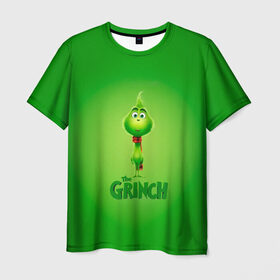 Мужская футболка 3D с принтом Dr. Seuss The Grinch в Санкт-Петербурге, 100% полиэфир | прямой крой, круглый вырез горловины, длина до линии бедер | benedict | christmas | cumberbatch | grinch | max | whoville | winter | бенедикт | год | гринч | зима | камбербэтч | ктоград | макс | новый | рождество | снег | снежинки
