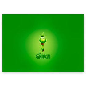 Поздравительная открытка с принтом Dr. Seuss The Grinch в Санкт-Петербурге, 100% бумага | плотность бумаги 280 г/м2, матовая, на обратной стороне линовка и место для марки
 | benedict | christmas | cumberbatch | grinch | max | whoville | winter | бенедикт | год | гринч | зима | камбербэтч | ктоград | макс | новый | рождество | снег | снежинки