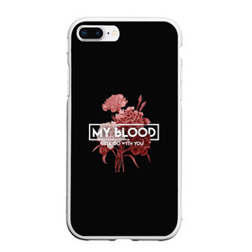 Чехол для iPhone 7Plus/8 Plus матовый с принтом TOP My Blood в Санкт-Петербурге, Силикон | Область печати: задняя сторона чехла, без боковых панелей | dun | joseph | josh | joshua | one | pilots | top | trench | twenty | tyler | usa | william | дан | джозеф | джош | джошуа | пилоты | сша | тайлер | уильям